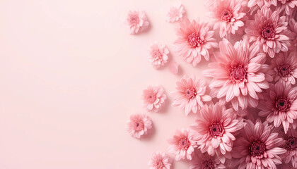 pink floral background