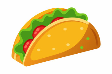 Tacos Illustration Vector - Ideal for Recipes and Culinary Projects