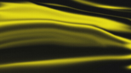 Elegant Black Background with Monochrome Noise and Fluid Fabric Pattern