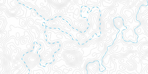 Black and white topography contour lines map isolated on white background. The stylized height of the topographic map contour in lines and contours isolated on transparent. topography line map.