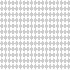 グレーのシンプルなひし形パターン