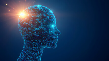 Obraz premium Artificial Intelligence for Digital Transformation