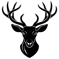 Fototapeta premium deer head vector