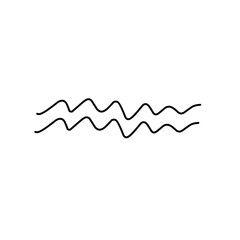 abstract wave line