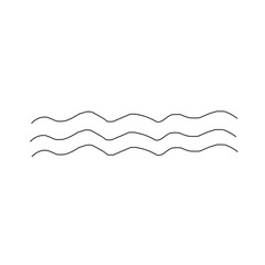 abstract wave line