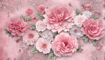 pink carnation flowers