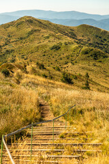 Beieszczady Mountains in late summer. Wildderness of polish mountains landscape © marcin jucha