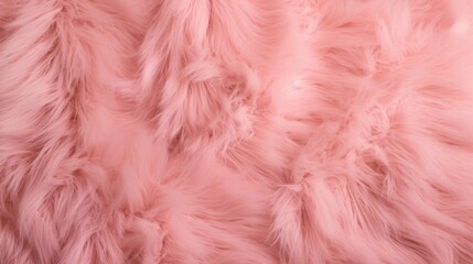 Obraz premium Soft fluffy furry close-up texture flat lay background