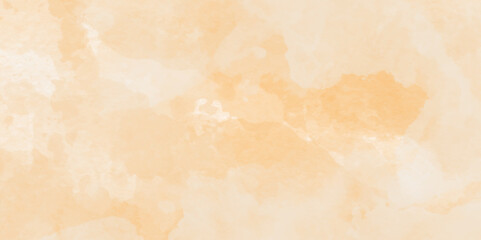 Abstract yellow watercolor brush stroke on white background,Colorful and beautiful yellow paper texture for any book cover, wallpaper, decoration,Hand drawn illustration for your design. place for tex