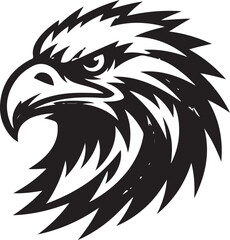 Eagle bird illustration vector
