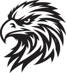 Eagle bird illustration vector