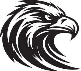 Eagle bird illustration vector
