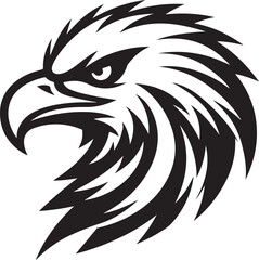 Eagle bird illustration vector