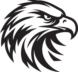 Eagle bird illustration vector