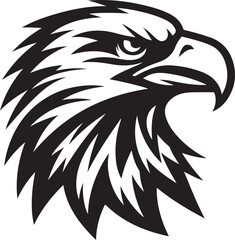 Eagle bird illustration vector