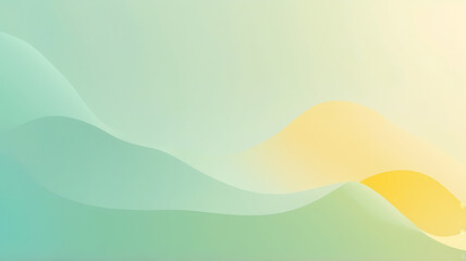 A gradient merging from soft pastel yellow to pale mint green, offering a light and fresh background for designs.