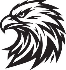 Eagle bird illustration vector