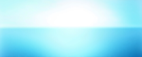 Light blue and white blurred gradient landscape background banner.