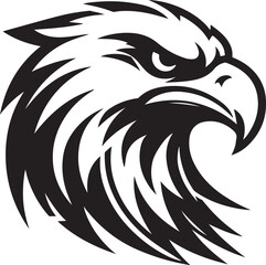 Eagle bird illustration vector