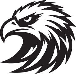 Eagle bird illustration vector