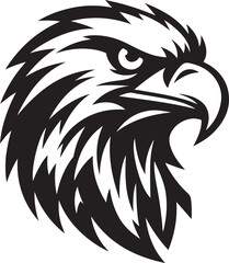 Eagle bird illustration vector
