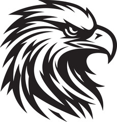 Obraz premium Eagle bird illustration vector