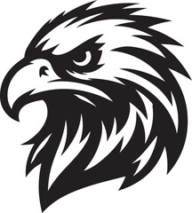 Eagle bird illustration vector
