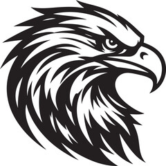 Eagle bird illustration vector