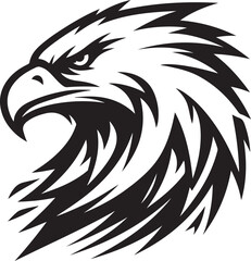 Eagle bird illustration vector