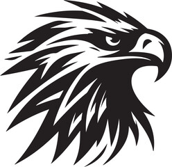 Eagle bird illustration vector