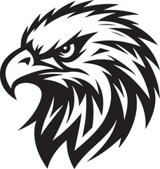 Eagle bird illustration vector