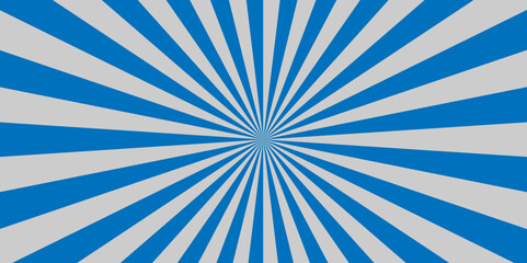 Abstract blue color vector  sunburst star beam shine creative geometric vintage starburst shine pattern used for banner, cartoon radial text.	
