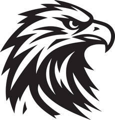 Eagle bird illustration vector