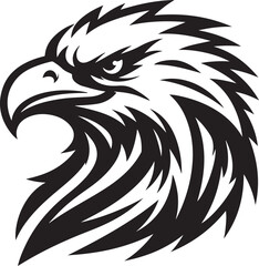 Eagle bird illustration vector