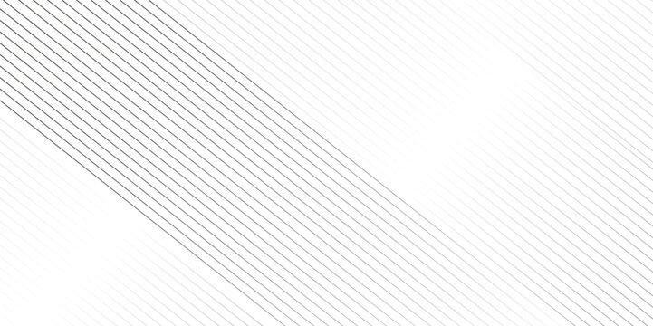 Vector abstract geometric stripe diagonal black and white gradient line. minimal futuristic diagonal irregular line then curve grid oblique pattern background.	
