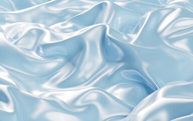Abstract silk fabric background, 3d rendering.
