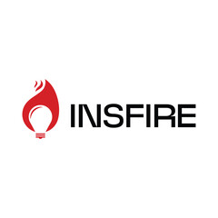 fire inspiration minimalist logo design