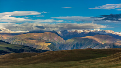 landscape with sky and clouds