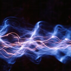 Fototapeta premium These prompts should assist in finding or creating stock photos related to electrical waves.