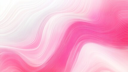 Abstract Pink and White Swirling Lines