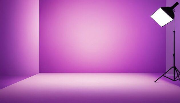 Abstract empty smooth light purple studio room background design. Studio background concept abstract empty light gradient purple studio room background for product 416