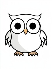 Obraz premium https://s.mj.run/Q8v6Tjo6WHA very simple owl colouring page for a child of 2 years old --chaos 50 --ar 3:4 --v 6.1 Job ID: 04748050-9103-4f99-a5e0-7e78c1179ba0