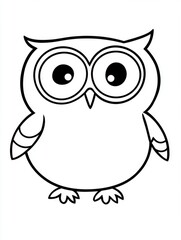Fototapeta premium https://s.mj.run/Q8v6Tjo6WHA very simple owl colouring page for a child of 2 years old --chaos 50 --ar 3:4 --sref https://s.mj.run/OAI9jR4iPng --v 6.1 Job ID: 37ea27d0-8d28-480e-8c87-8f3b3d584a97
