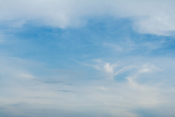 Obraz premium Sky and clouds in the rainy season, natural changes in weather, beauty of the sky