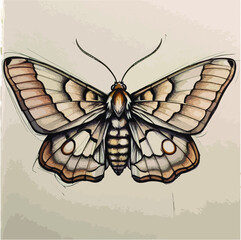 moth sketch