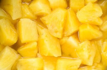 パイナップルの砂糖煮