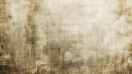 Beige Distressed Fabric Background With Grunge