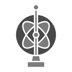 Obraz premium Gyroscope Icon