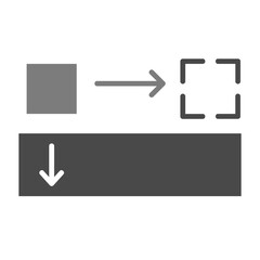 Fototapeta premium Force Icon