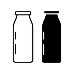 bottle of milk icon